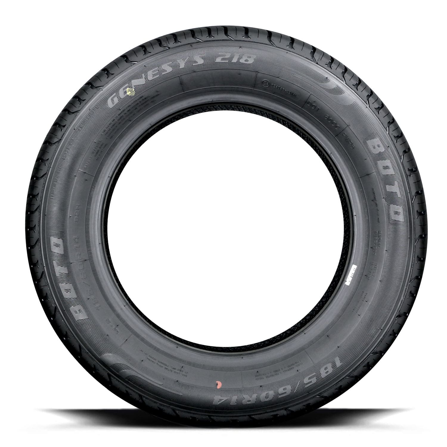 لاستیک بوتو 175/70R13 مدل G218 روی رینگ سیاه